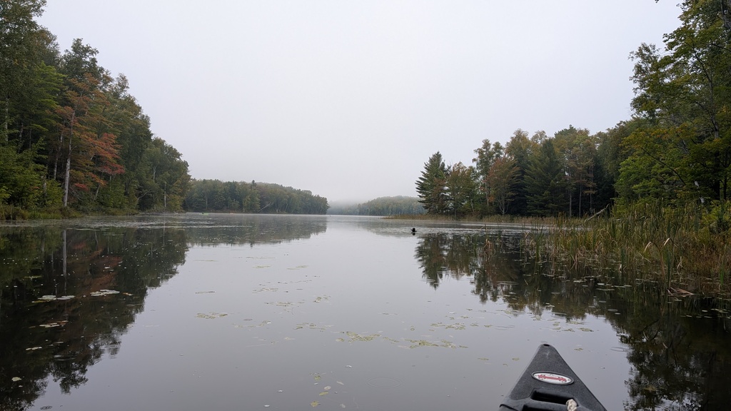 Big Island canoe and lake